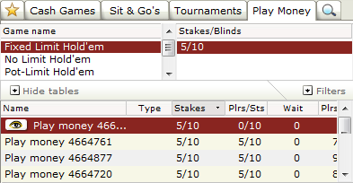 Play Poker for Fun - Play Money